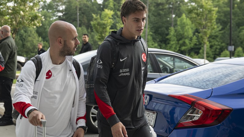 Milliler Meksika ile oynanacak maç için Kuzey Carolina'da!