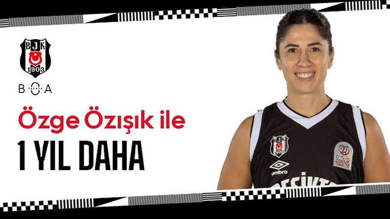 Beşiktaş BOA Kadın Basketbol Takımı, Özge Özışık'ın sözleşmesini yeniledi