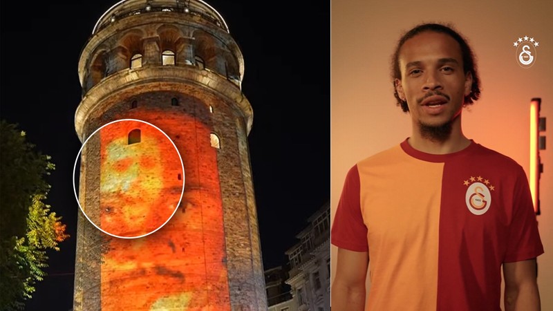 Galata Kulesi'nde görünen yüzün kim olduğu ortaya çıktı! Gizli transfer şifresi sanıldı