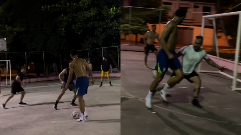 Matheus Cunha, Brezilya sokaklarında top koşturdu