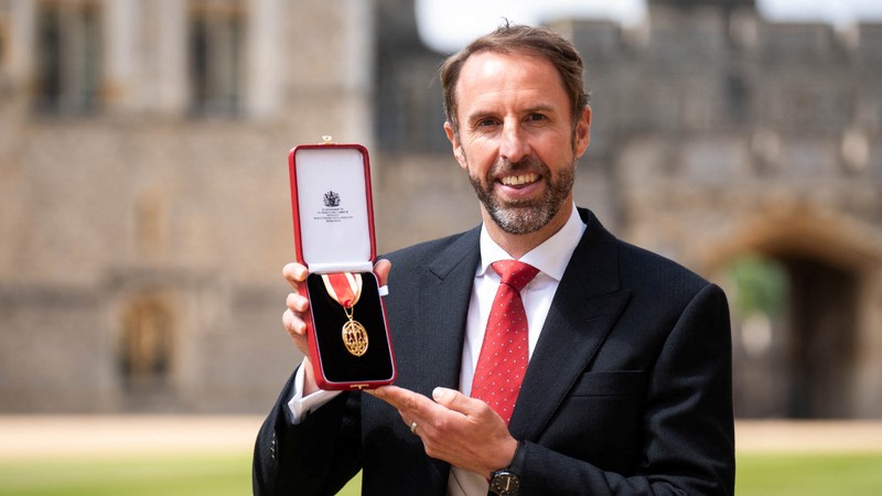 Gareth Southgate'e "şövalyelik" ünvanı verildi
