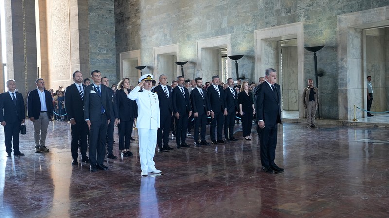 Beşiktaş yönetiminden Anıtkabir ziyareti