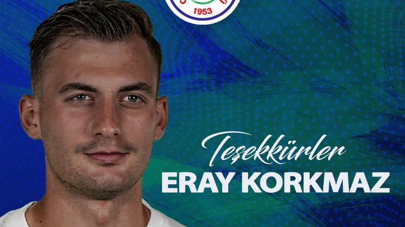 Çaykur Rizesporlu futbolcu Eray Korkmaz, Esenler Erokspor'a kiralandı