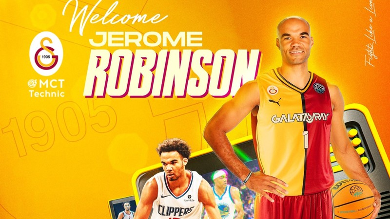 Galatasaray Jerome Robinson'ı kadrosuna kattı