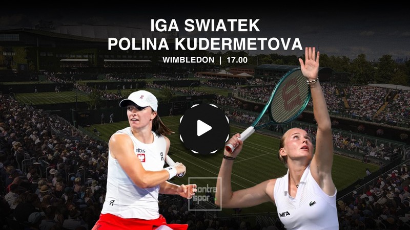 Iga Swiatek - Polina Kudermetova maçı ne zaman? Saat kaçta ve hangi kanalda? | Wimbledon 2025