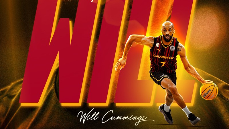 Galatasaray, ABD'li basketbolcu Cummings'in sözleşmesini yeniledi