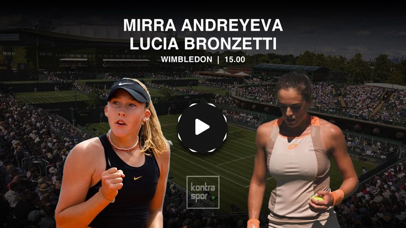 Mirra Andreyeva - Lucia Bronzetti maçı ne zaman? Saat kaçta ve hangi kanalda? | Wimbledon 2025