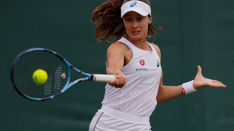 Zeynep Sönmez, Wimbledon'a 3. turda veda etti
