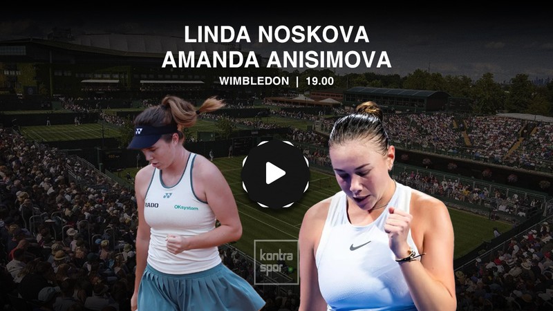 Linda Noskova - Amanda Anisimova maçı ne zaman? Saat kaçta ve hangi kanalda? | Wimbledon 2025