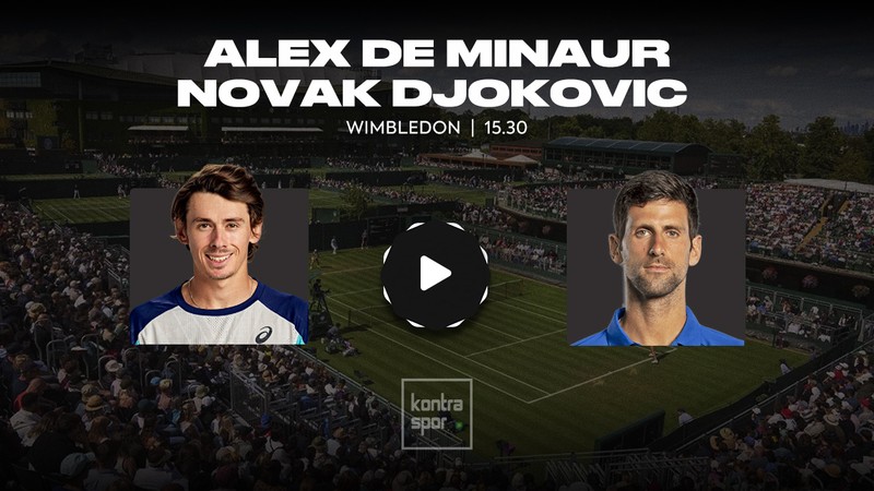 Alex de Minaur - Novak Djokovic maçı ne zaman? Saat kaçta ve hangi kanalda? | Wimbledon 2025