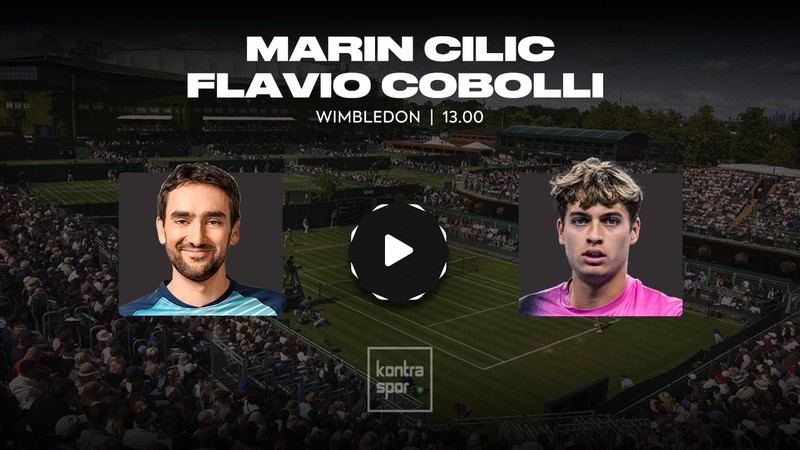Marin Cilic - Flavio Cobolli maçı ne zaman? Saat kaçta ve hangi kanalda? | Wimbledon 2025