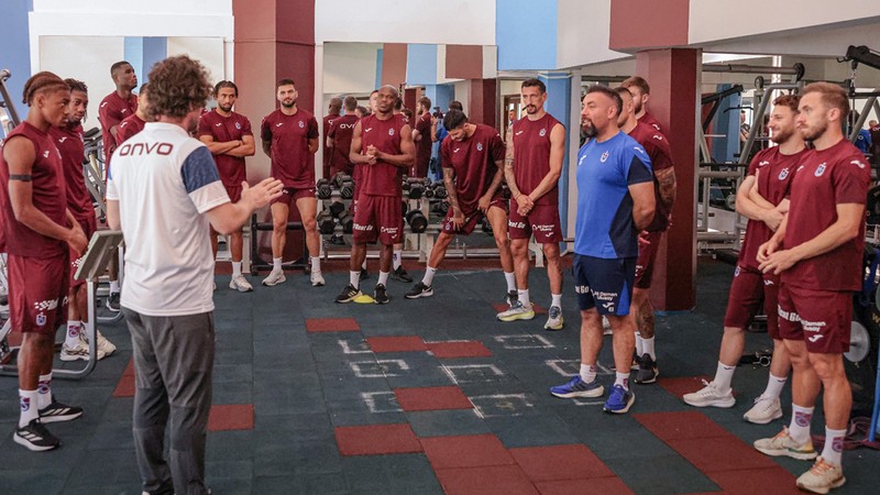 Trabzonspor kuvvet çalıştı
