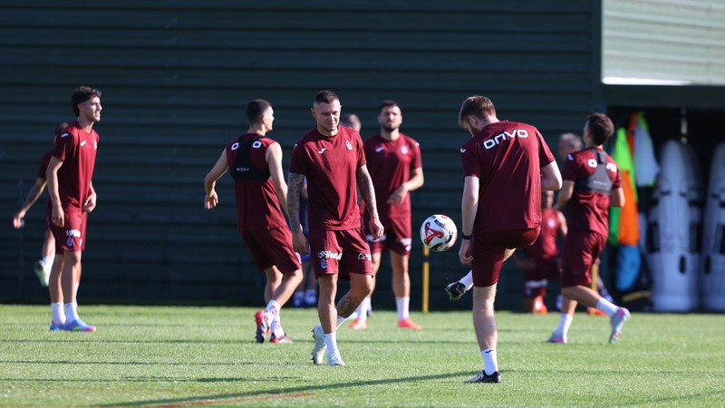 Trabzonspor'da Cihan Çanak, Onuralp Çevikkan ve Borna Barisic idmana katılmadı