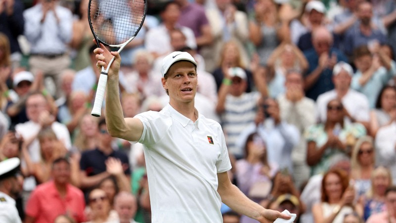 Wimbledon'da Jannik Sinner, çeyrek finale yükseldi