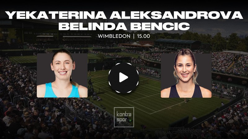 Yekaterina Aleksandrova - Belinda Bencic maçı ne zaman? Saat kaçta ve hangi kanalda? | Wimbledon 2025