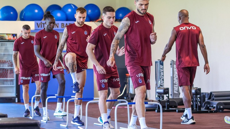 Trabzonspor'un yeni sezon hazırlığı sürüyor
