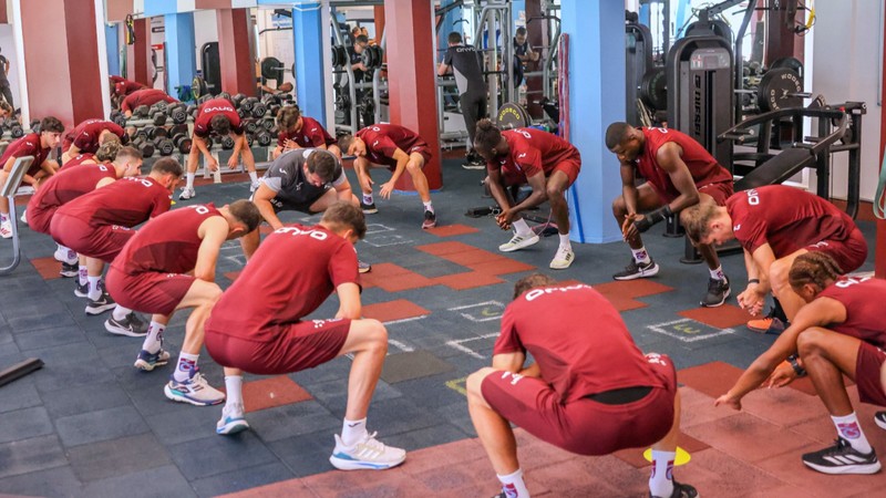 Yeni sezon hazırlıklarını sürdüren Trabzonspor’da yoğun tempo