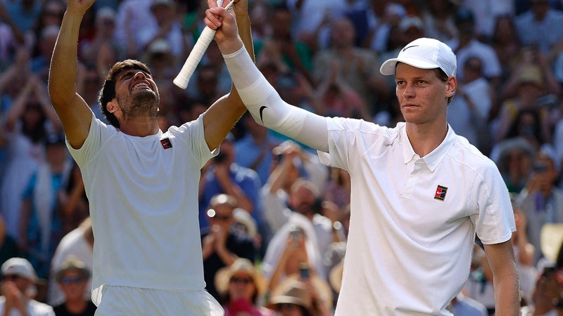 Wimbledon'da finalin adı belli oldu! Djokovic'e set vermedi Alcaraz'a rakip oldu