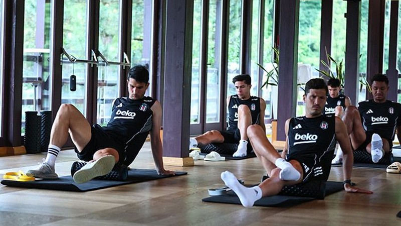 Beşiktaş'ın Avusturya kampındaki çalışmaları sürüyor