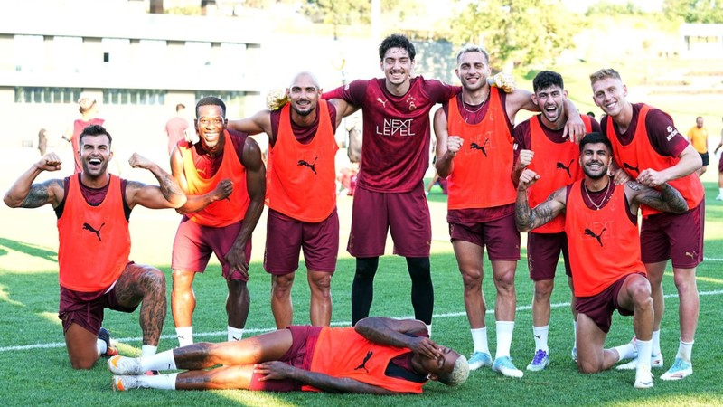 Galatasaray çift idmanla günü bitirdi