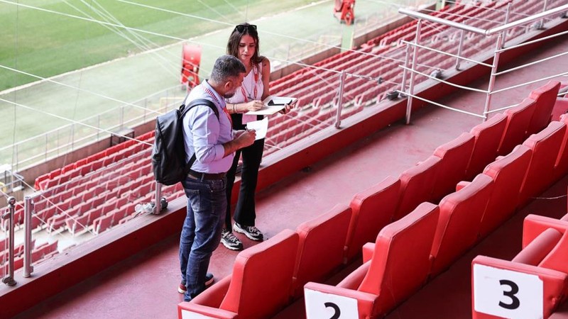 UEFA, Samsun 19 Mayıs Stadyumu'nu inceledi