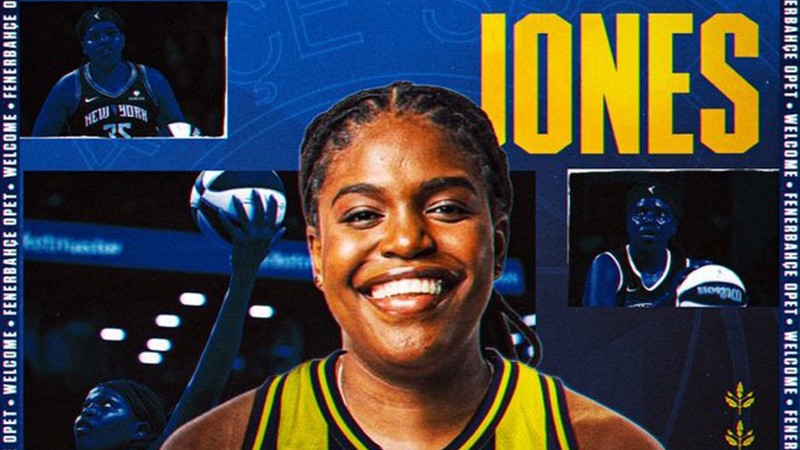 Fenerbahçe Opet Jonquel Jones'u transfer etti