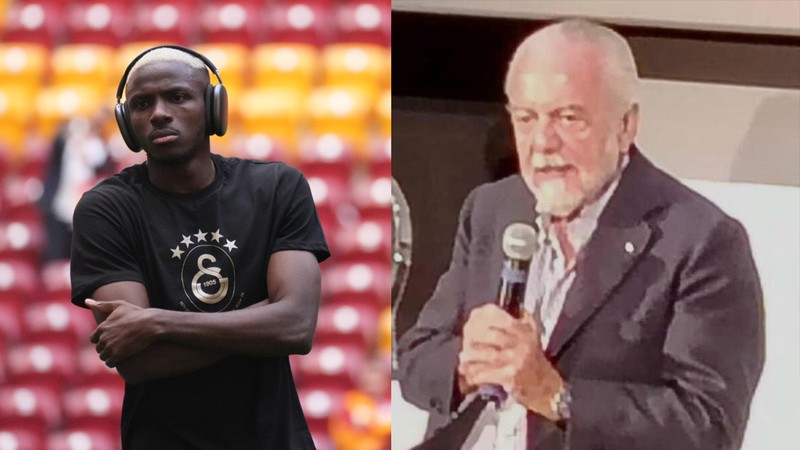 Napoli Başkanı Aurelio De Laurentiis’ten Osimhen açıklaması