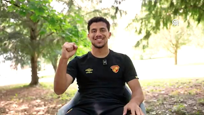 Göztepe'nin yeni transferi İbrahim Sabra'dan taraftara övgü