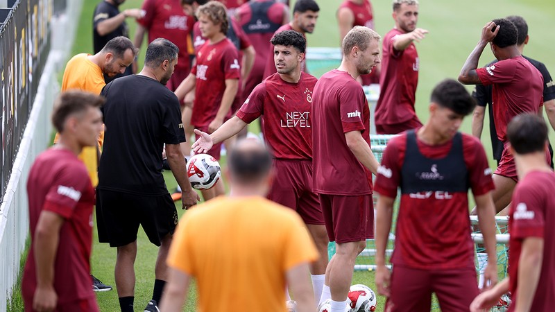 Galatasaray, yeni sezon hazırlıklarını sürdürdü