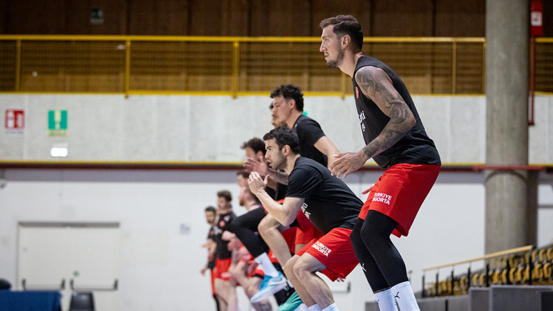 A Erkek Milli Basketbol Takımı Avrupa Şampiyonası hazırlıklarına Bormio’da başladı