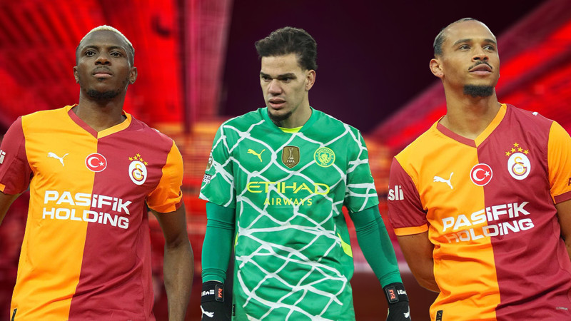 Taraftar "Ederson" diye bağırdı! Osimhen ve Sane gülümsedi