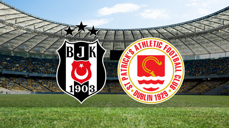 Beşiktaş - St. Patricks maçı ne zaman? Saat kaçta ve hangi kanalda canlı yayınlanacak? | UEFA Konferans Ligi 3. ön eleme