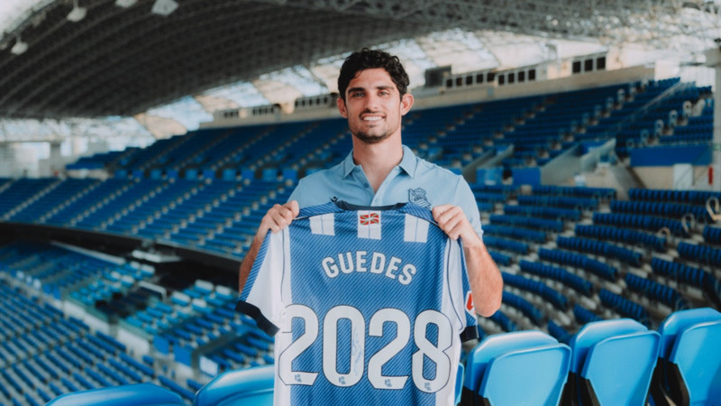 Real Sociedad, Gonçalo Guedes'i transfer etti