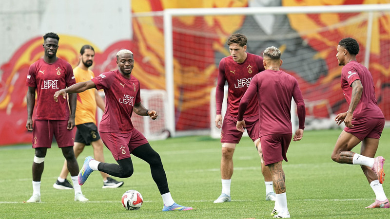 Galatasaray, Gaziantep FK hazırlıklarını tamamladı
