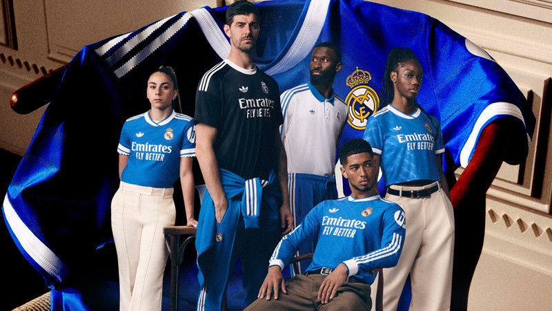 Real Madrid'in Bernabéu tribünlerinin mavisinden ilham aldığı formaları tanıtıldı!