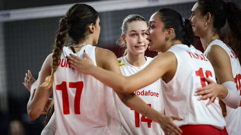 Türkiye U21 Kadın Voleybol Takımı, Çekya’ya 3-2 mağlup oldu