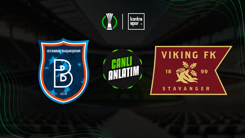 CANLI ANLATIM | Başakşehir Viking karşısında avantajını korumak istiyor