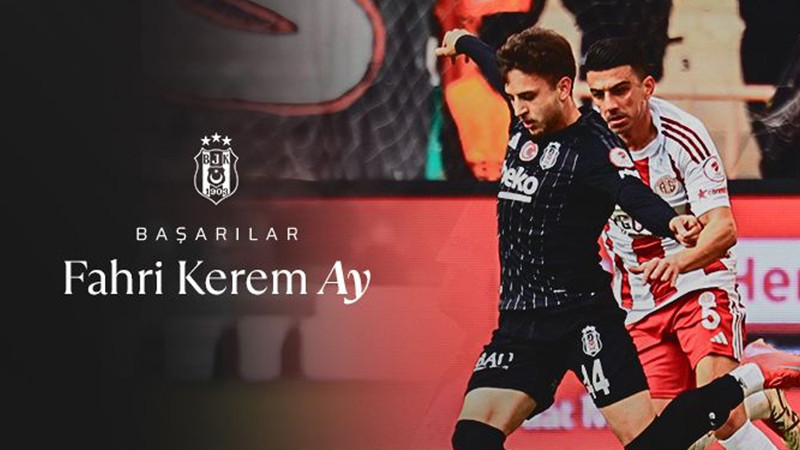 Beşiktaş, Fahri Kerem Ay'ın İstanbulspor'a kiralandığını açıkladı