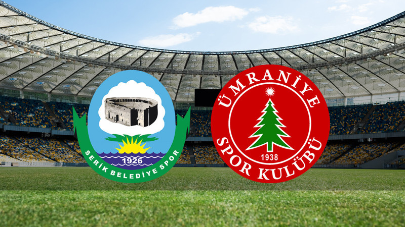 Serik Belediyespor - Ümraniyespor maçı ne zaman? Saat kaçta ve hangi kanalda canlı yayınlanacak? | Trendyol 1. Lig