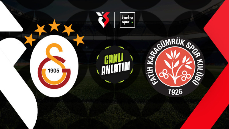 CANLI YAYIN | Galatasaray - Fatih Karagümrük (Süper Lig)