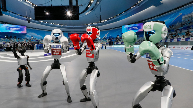 Çin'de düzenlenen Dünya İnsansı Robot Oyunları sona erdi