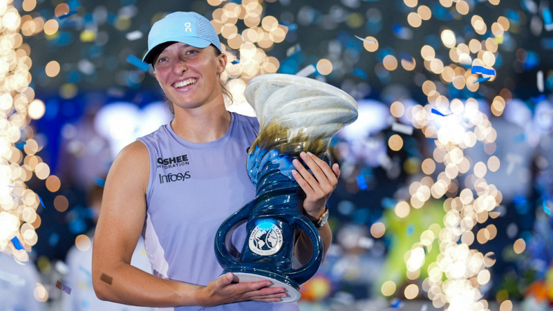 Cincinnati Masters'ta şampiyon Iga Swiatek