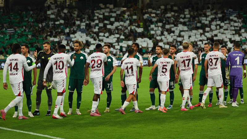 Samsunspor'dan Panathinaikos açıklaması: Tur için bütün gücümüzle mücadele edeceğiz