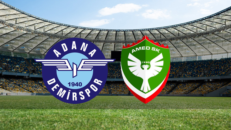 Adana Demirspor - Amed SK maçı ne zaman? Saat kaçta ve hangi kanalda canlı yayınlanacak? | Trendyol 1. Lig