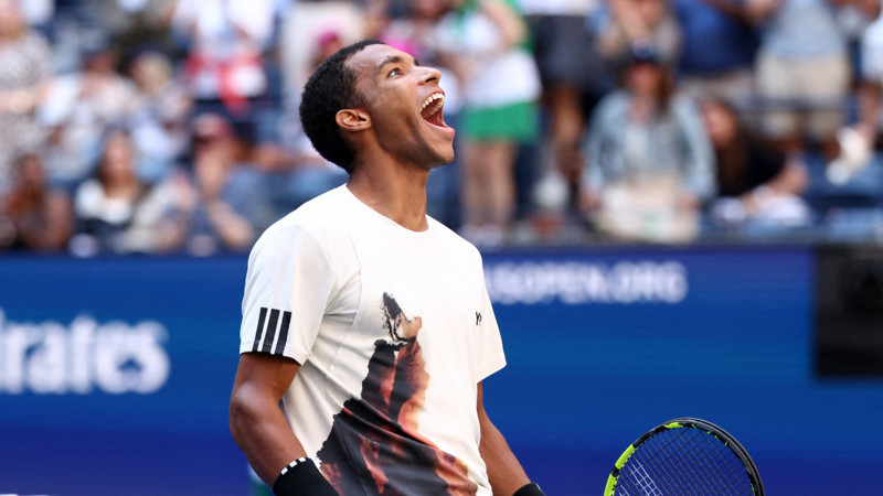 ABD Açık'ta Felix Auger-Aliassime, yarı finale kaldı
