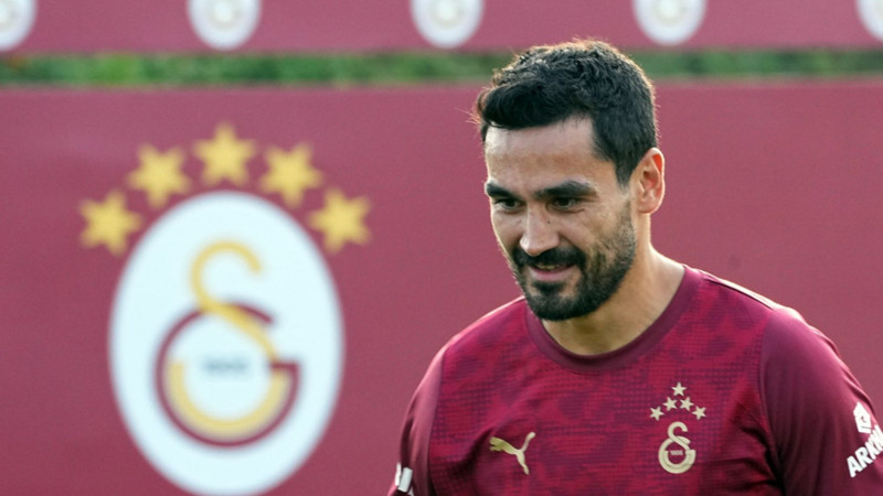 İlkay Gündoğan, Galatasaray'daki ilk idmanına çıktı