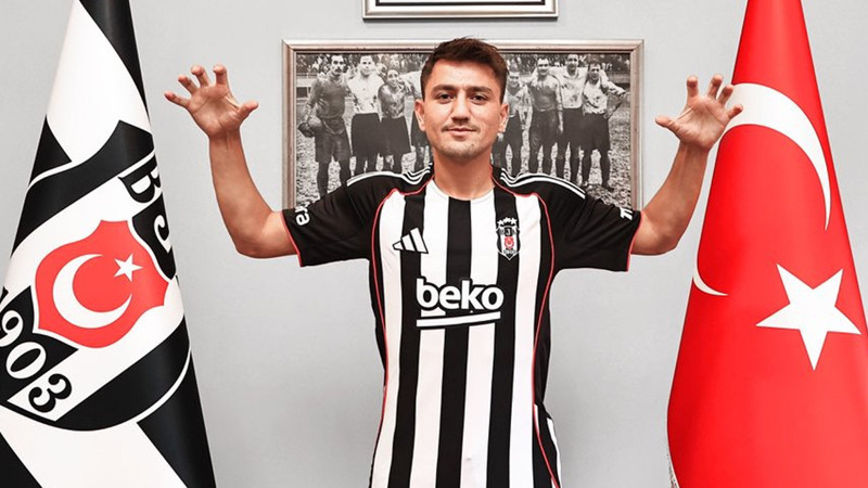 Beşiktaş, Cengiz Ünder'in Fenerbahçe'den kiralandığını açıkladı
