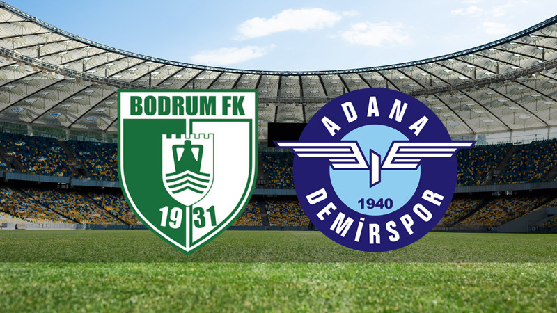 Bodrum FK - Adana Demirspor maçı ne zaman? Saat kaçta ve hangi kanalda canlı yayınlanacak? | Trendyol 1. Lig