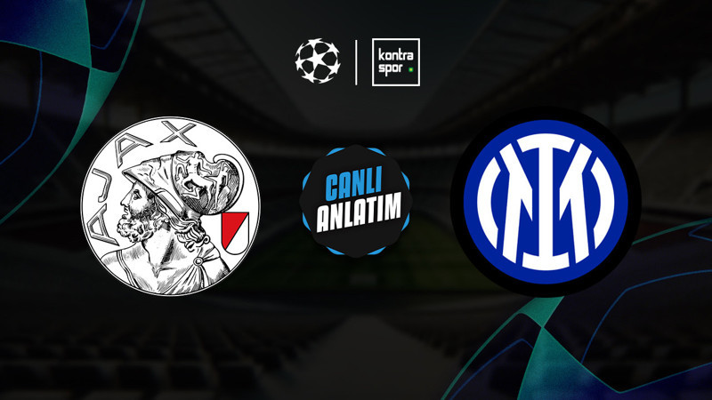 CANLI YAYIN | Ajax - Inter (Şampiyonlar Ligi)