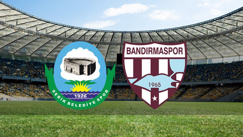 Serik Belediyespor - Bandırmaspor maçı ne zaman? Saat kaçta ve hangi kanalda canlı yayınlanacak? | Trendyol 1. Lig